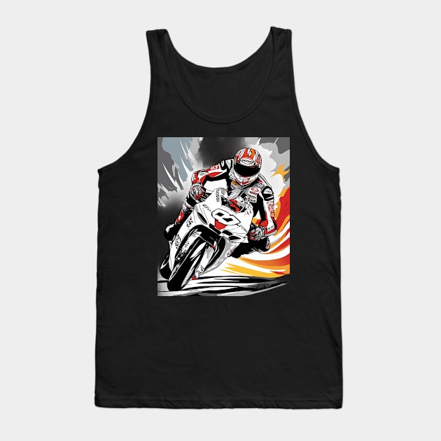 Speeder Bike Tank Top by animegirlnft